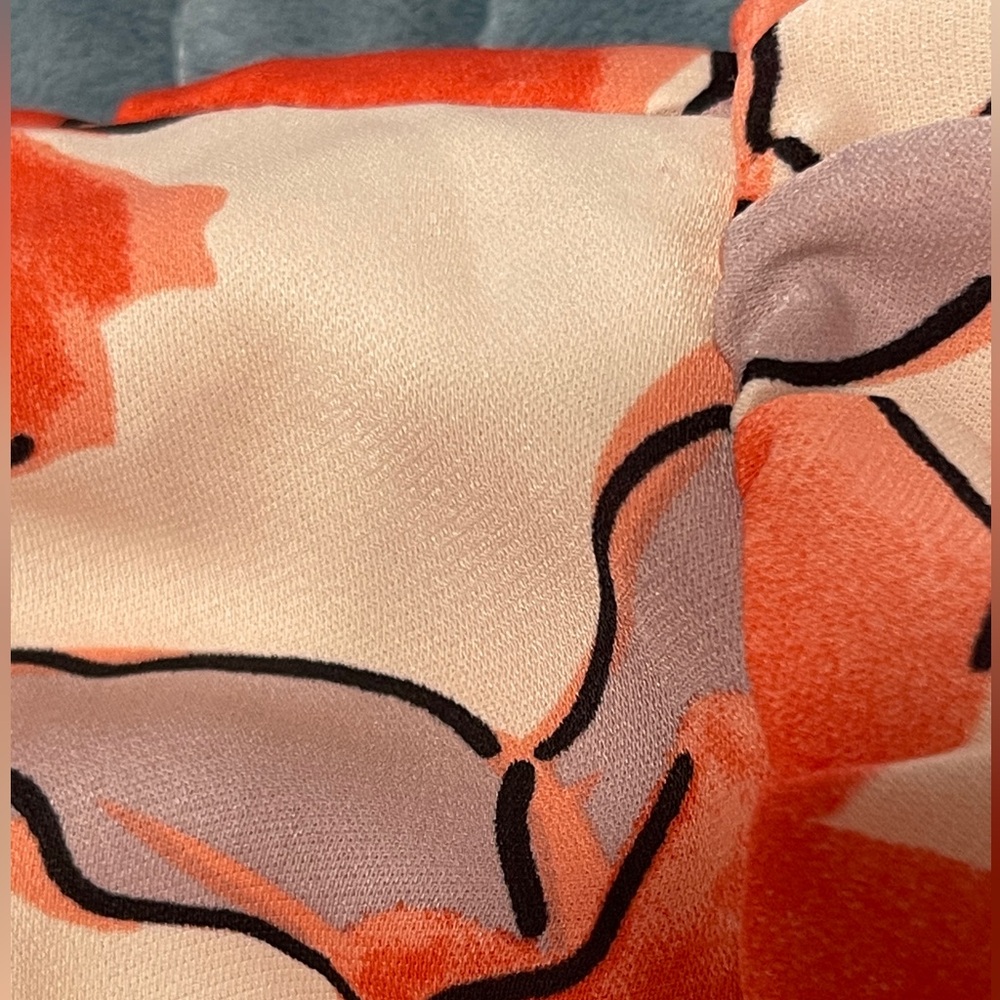 THML Coral Floral Puff-Sleeve Blouse - Picture 11 of 11
